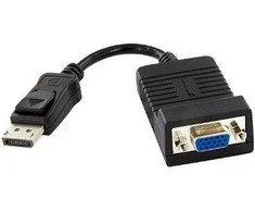 AV adapteris StarTech Rodyti Uostas - D-Sub (VGA) juoda (DP2VGA)