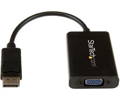 AV adapteris StarTech Rodyti Uostas - D- Sub (VGA) juoda (DP2VGAA)