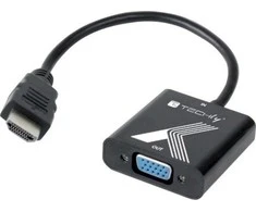 TECHLY kabelio adapterio konverteris iš HDMI į VGA