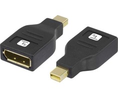 Adapteris AV Techly TECHLY Adapteris DisplayPort F į Mini DisplayPort M 4K juodas