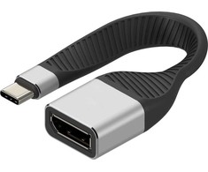 „Techly“ AV adapterio C tipo į DisplayPort/F tipo lankstusis adapteris