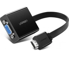 AV adapteris Ugreen HDMI - S-Video - RCA (Kinija) juoda (40248)