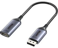 Adapteris AV Unitek DisplayPort – HDMI rodyklė (V1611A01)