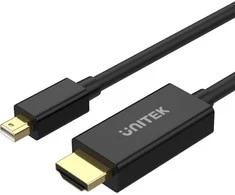Unitek V1152A Adapteris miniDP - HDMI 4K 30Hz kabelis 2m