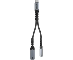 Adapteris AV Unitek USB-C na 3,5 mm (audio) su funkcija PD (M205BGY01)