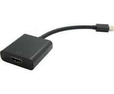 AV Value DisplayPort Mini – HDMI adapteris juodas
