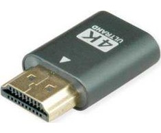Adapteris AV Value Ekranas Adapteris, wirtualny emulator HDMI (EDID) 4K