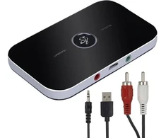 Retoo Transmiter „Bluetooth“ siųstuvo adapterio imtuvas + stačiakampis siųstuvas su užrašu e062
