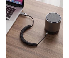 TECH-PROTECT ULTRABOOST AU04 garso adapteris AUX Bluetooth 6.0 pilkas
