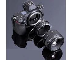 Adapteris „Canon Eos EF EF-S“ objektyvui su „Nikon Z Z5 Z6 Z7 Z9 Z30 Z50 Zf Z8 Zfc“ / Kf06.367