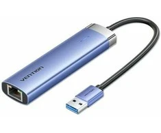 Karta jungiama į tinklą Vention Adapteris Elektrinė TGFSB USB-C RJ45 x 1