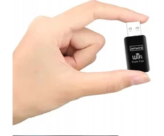 Karta jungiama į tinklą Zenwire Adapteris Karta jungiama į tinklą WiFi USB 3.0 Zenwire TOP-4608AC mini