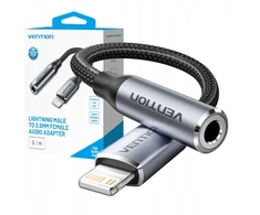 Vention Lightning male adapter 3.5mm jack 0.1m