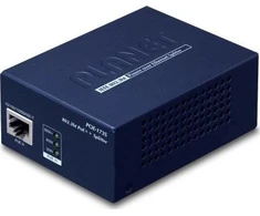 Šakotuvas Adapteris powerline Planet PLANET POE-173S tinklo skirstytuvas Juoda spalva PoE palaikymas