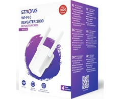 Maršrutizatorius Adapteris Powerline Strong Strong kartotuvas AX3000 WiFi 6