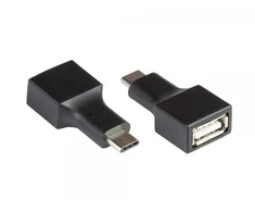 GoodConnections Adapteris USB Alcasa USB-A - USB-C Juodas (USB-AD201)