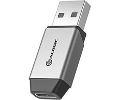 Adapteris USB Alogic ULACMN-SGR USB-A - USB-C Sidabrinė (ULACMN-SGR)
