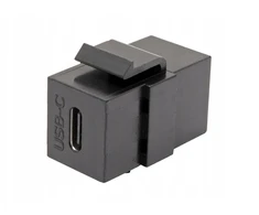 Adapteris USB Bachmann Złącze Keystone USB 3.2 C/C PD 100 W (19.07.2619)