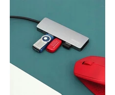 HUB USB Canyon ADAPTER HOST USB-C SOMOSTEL SMS-BZ09 DEX PD 60W 1XTYP-C 1XUSB 3.0 3XUSB 2.0>