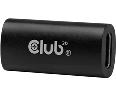 Adapteris USB Club 3D CLUB3D kabelis USB USB4 Gen 3x2 USB C 40 Gbit/s 240 W juoda (CAC-2507)