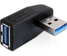 Delock USB 3.0 adapteris, pasuktas 90° horizontaliai
