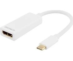 Adapteris DELTACO, USB 3.1 "C" / USBC-DP1