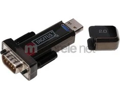 USB adapteris Digitus USB - RS- 232 Juodas (ADA70156)
