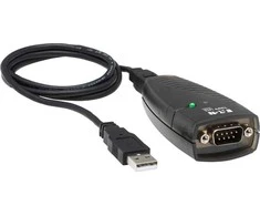 USB kabelis Eaton Eaton Tripp Lite serijos Keyspan didelės spartos USB į nuoseklųjį adapteris - Nuorodų adapteriai - USB - RS-232 - Juodas