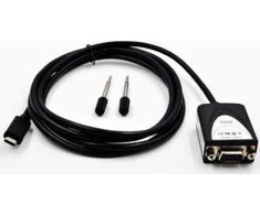 USB laidas Exsys EX-2311-2F USB 2.0 C - kištukas į 1 x nuoseklųjį RS-232 1,8 m su 9 kontaktų moterišku LED ekranu