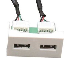 FULL F22 2x USB2.0 Module. F/F. 20