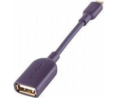 USB adapteris Furutech ADL microUSB - USB Juodas