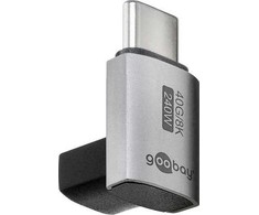 „Goobay“ USB-C adapteris, vertikalus 90° trumpas, USB4 | 74444