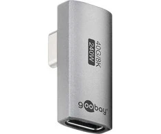 Goobay 74443 USB-C Adapteris Vertical 90° Rotated, USB4