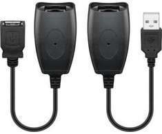 USB adapteris Goobay Hi-Speed USB - USB Juodas (93321)