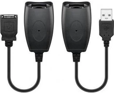 USB adapteris Goobay Hi-Speed USB - USB Juodas (93321)