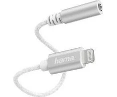 Hama ADAPTER AUDIO, LIGHTNING - 3,5mm JACK WTYK, Baltas