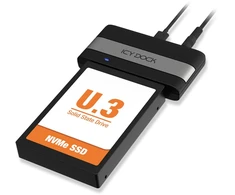 Icy Dock IcyDock USB4 į 15 mm U.2/U.3 SSD išorinis adapteris