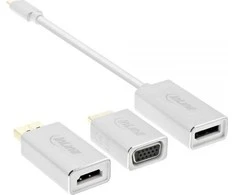 USB adapteris InLine USB-C – DisplayPort Baltas (64109S)