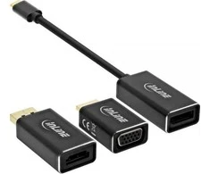 USB adapteris InLine USB-C - DisplayPort Juodas (64109B)