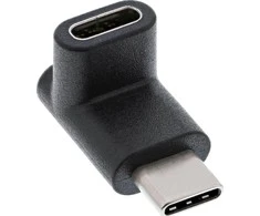 Adapteris USB InLine USB-C - USB-C Juodas (35807)