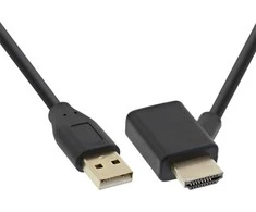 USB adapteris InLine USB - HDMI Juodas (17600I)