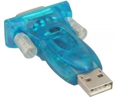 USB adapteris InLine USB - RS- 232 Mėlyna (33304A)