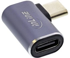 USB adapteris InLine 35900B USB-C – USB-C Pilka (35900B)
