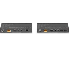 AV Priedas - LINDY Cat.6 HDMI 4K60 USB 2.0 IR HDBaseT KVM Priedas 150 m