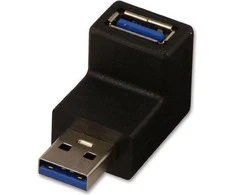 Adapteris .Lindy 71261 USB 3.0 A tipo 90° o
