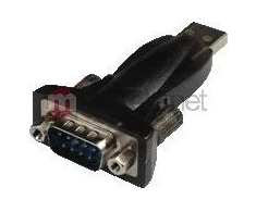 Adapteris USB LogiLink USB-A - RS-232 Juodas (AU0002E)