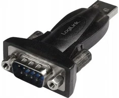 LOGILINK AU0002F USB2.0 adapteris USB-A/M į DB9/M Win11
