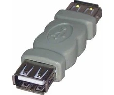 USB jungtis, (2.0), USB A F - USB A F, rutulys, logotipas, EOL