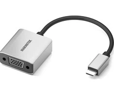 USB adapteris Marmitek USB-C - VGA Pilka (8370)