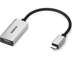Marmitek 08369, 0,15 m, USB C tipo, HDMI, kištukas, lizdas, tiesus